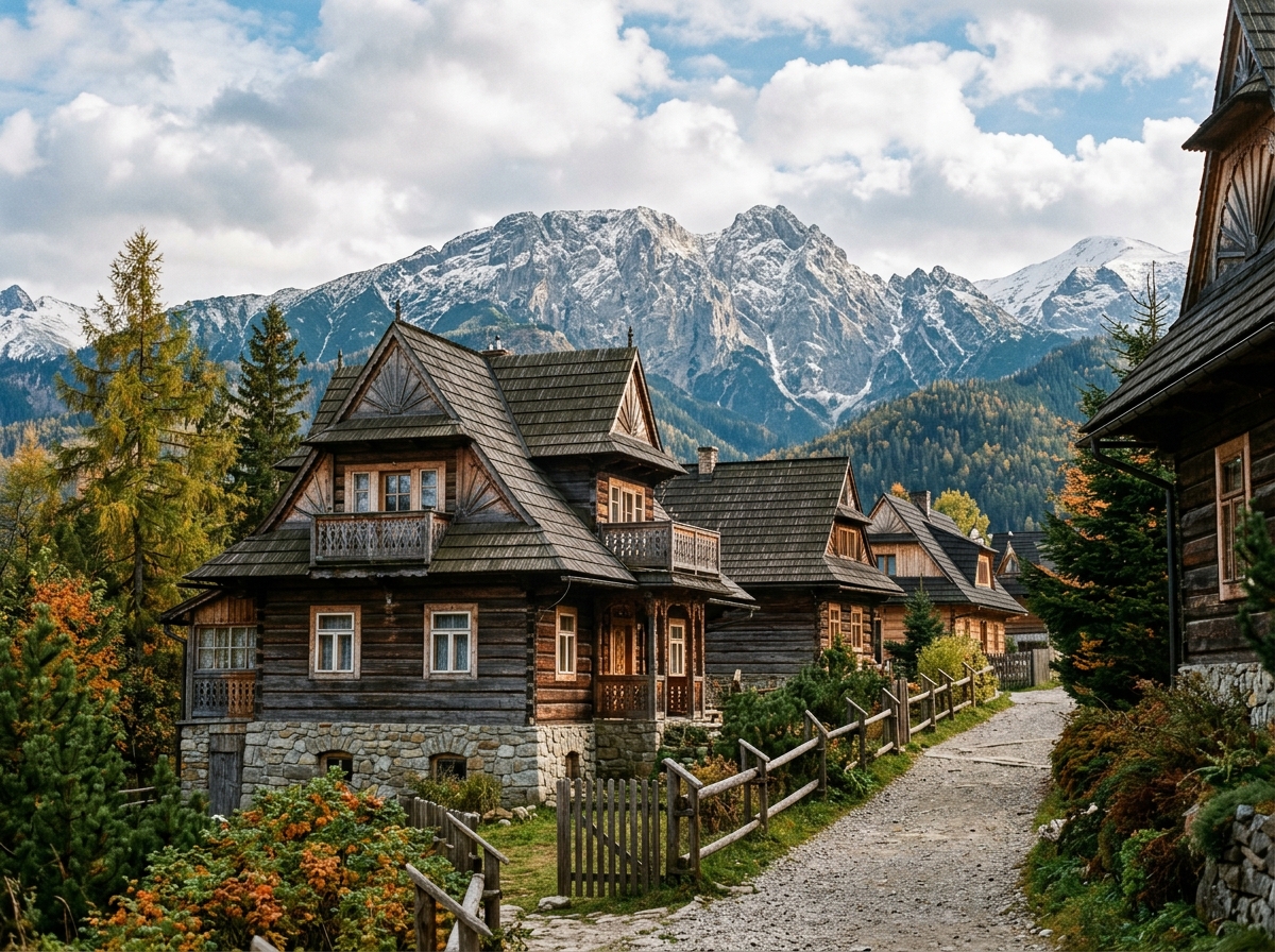 Zakopane Tatra Mountains Scenic View