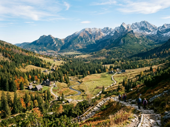 Zakopane Valley scenic view